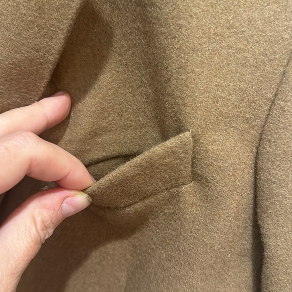 Banana Republic Men’s Dress wool camel top coat. XS - Picture 7 of 13